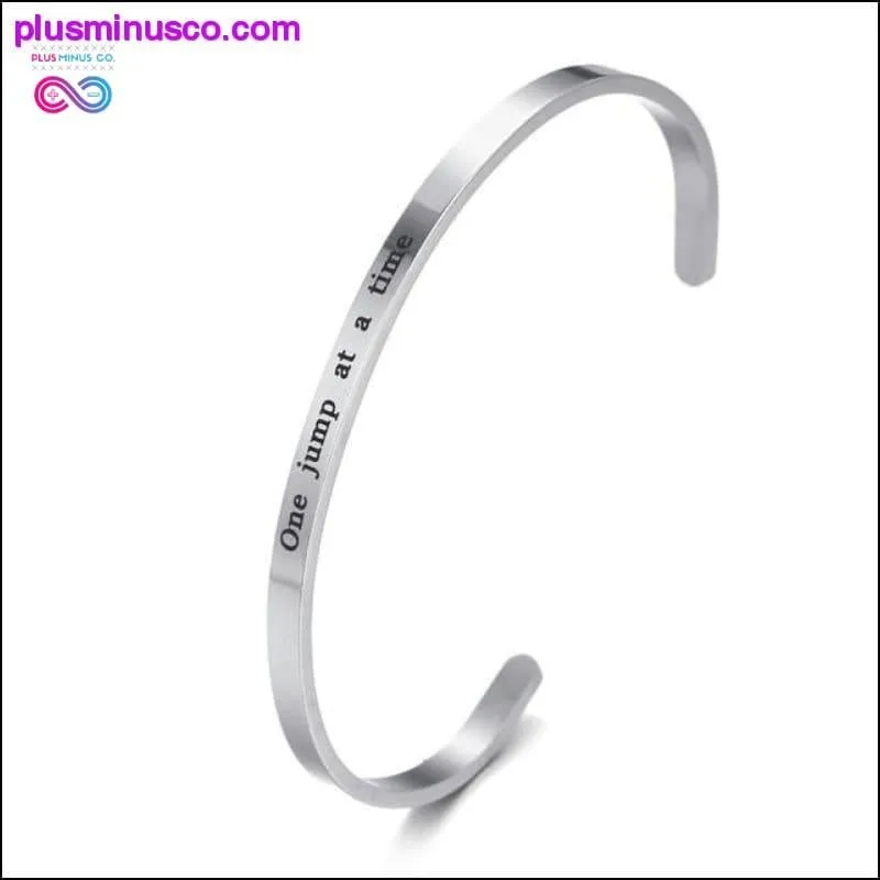 4mm Fashion Inspirational Bracelet Bangle "Love