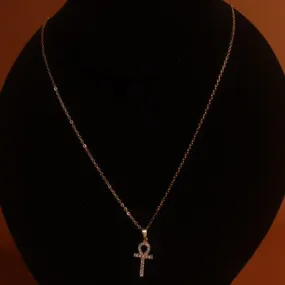 Ankh Cross Pendant Necklace Ancient Egyptian Jewelry