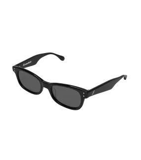 BBC LOGO SUNGLASSES - BLACK/BLACK