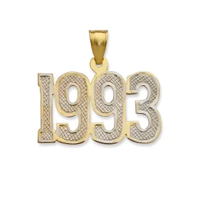 Better Jewelry Date 10K Gold Pendant