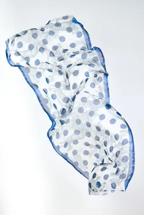 Conversational Polka Scarf