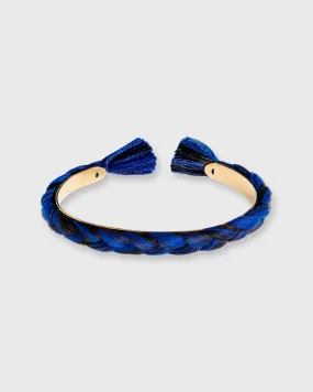 Copacabana Braided Bangle in Navy/Black