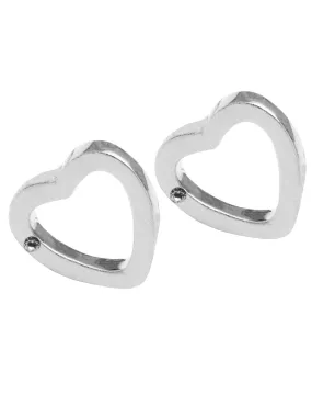 Dainty Heart Earrings