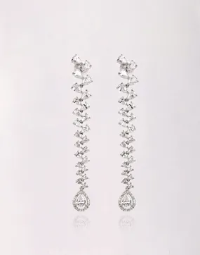 Diamond Stone Earrings