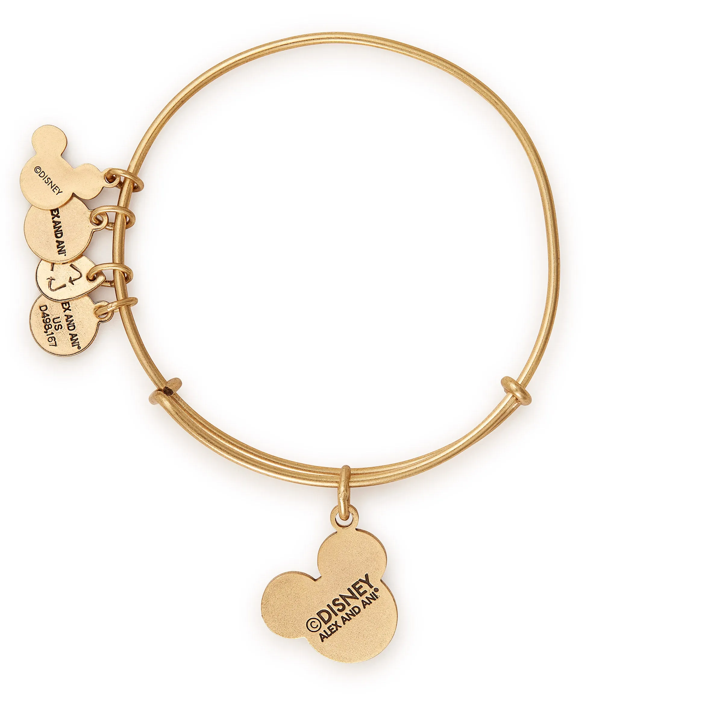 Disney Mickey Mouse 'I Love You' Charm Bangle