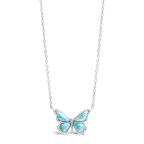 Dune Jewelry Butterfly Stationary Necklace