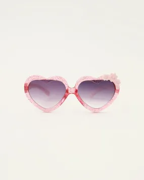 Glitter Hearts Sunglasses