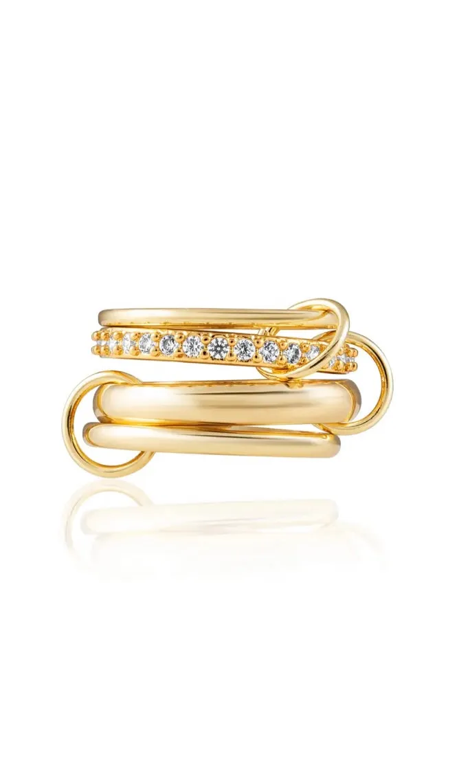 Sahira Jewelry Designs Elegant Lora Stackable Ring Set