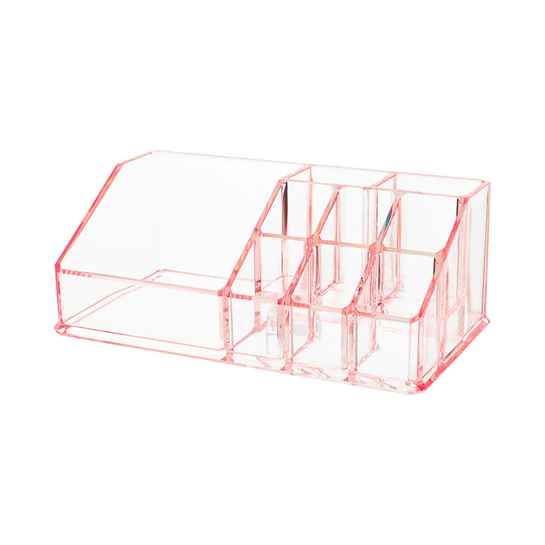 MINISO Multifunctional Cosmetics & Jewelry Storage Box (S) (Pink)