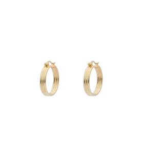 Poetic Hoop Earrings