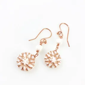 "Vintage White" Earrings