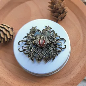 Retro Palace Filigree Brooch Jewelry