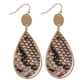 Snakeskin Earrings