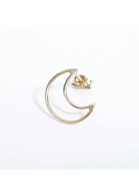 Talisman Fine Jewelry Moon Stud