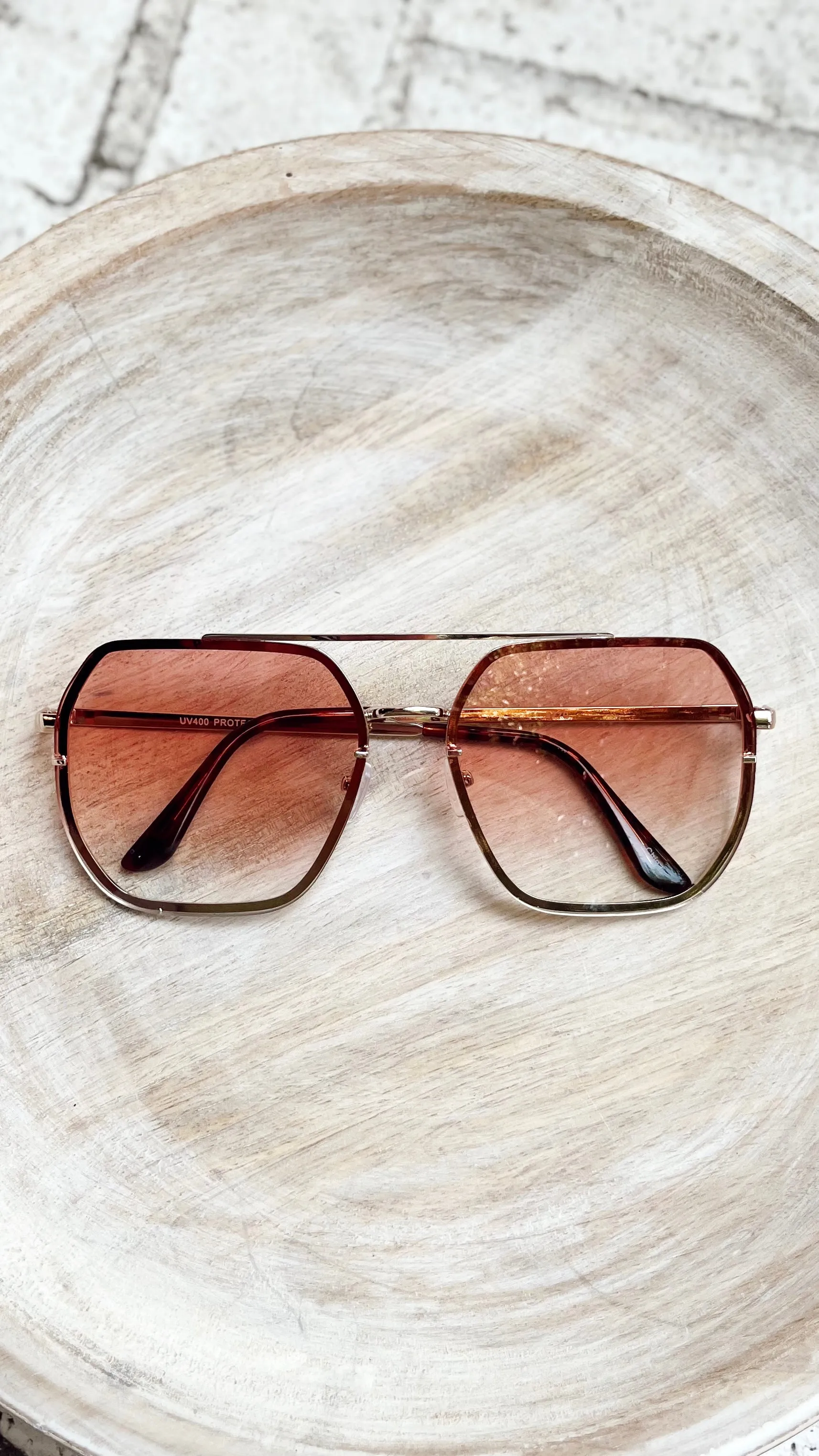 The Luna Classic Aviator Sunglasses