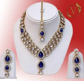 Traditional Kundan Jewelry Set